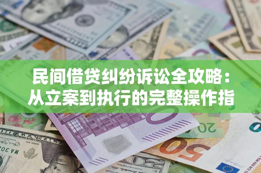 济南民间借贷纠纷诉讼全攻略：从立案到执行的完整操作指南