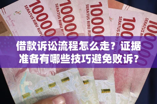 济南借款诉讼流程怎么走？证据准备有哪些技巧避免败诉？