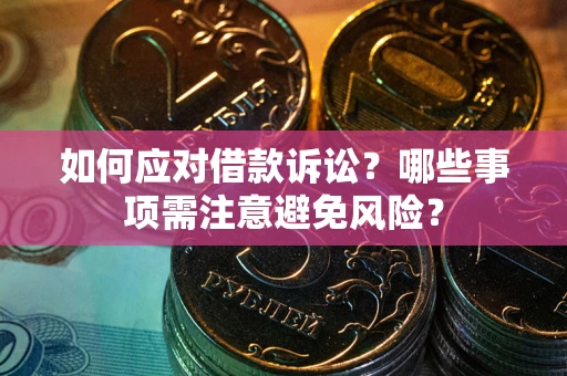 济南如何应对借款诉讼？哪些事项需注意避免风险？