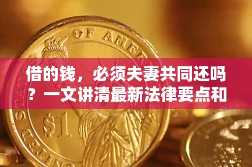 济南借的钱，必须夫妻共同还吗？一文讲清最新法律要点和避坑指南