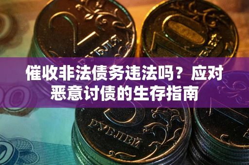 济南催收非法债务违法吗？应对恶意讨债的生存指南