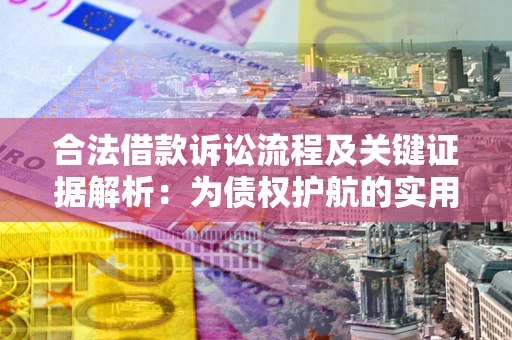 济南合法借款诉讼流程及关键证据解析：为债权护航的实用指南