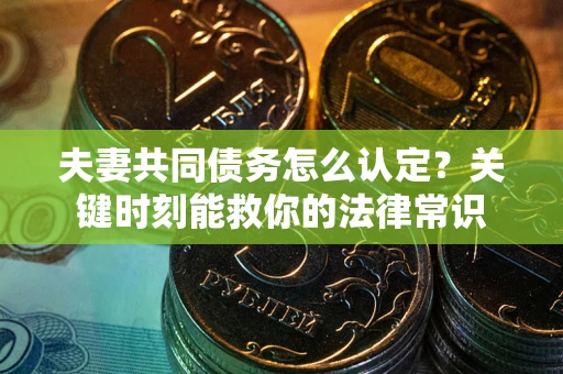 济南夫妻共同债务怎么认定？关键时刻能救你的法律常识