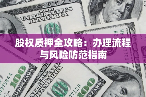 济南股权质押全攻略：办理流程与风险防范指南